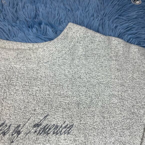 VINTAGE USA Crewneck Sweater Size XL Mens Gray Retro Exist Sports 90s - Picture 6 of 12